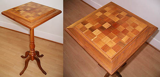Checkerboard table