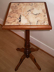 Marble table