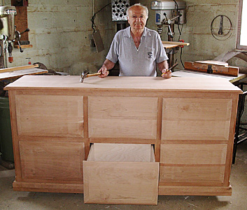 cherry bedroom dresser